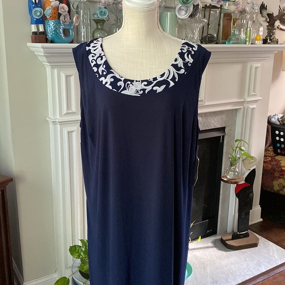 R&M Richards women’s two piece suit navy blue size 18 W - Picture 3 of 14